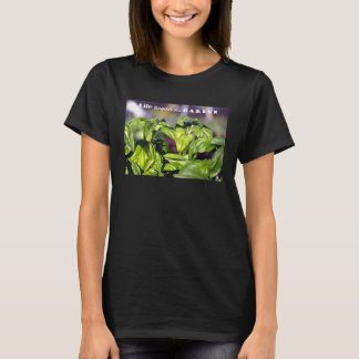 Camiseta La Vida Comenzó En Un Jardín