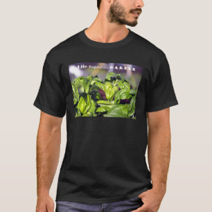 Camiseta La vida comenzó en un jardín