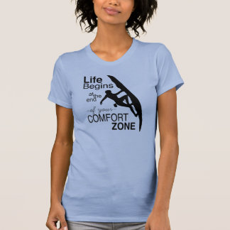 Camiseta La vida comienza al final de tu zona de confort