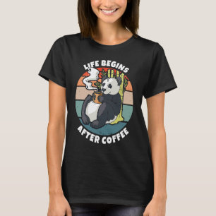 Camiseta La vida comienza después del café