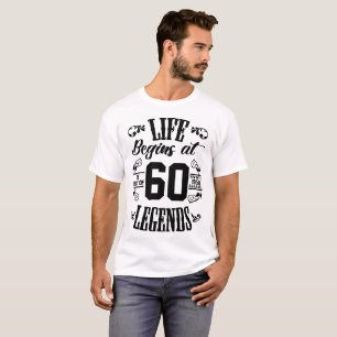 CAMISETA LA VIDA COMIENZA EN 1958 AL NACIMIENTO DE LEYENDAS