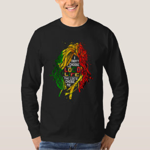 Camiseta La vida con rastas me eligió Mujer con rastas Chic