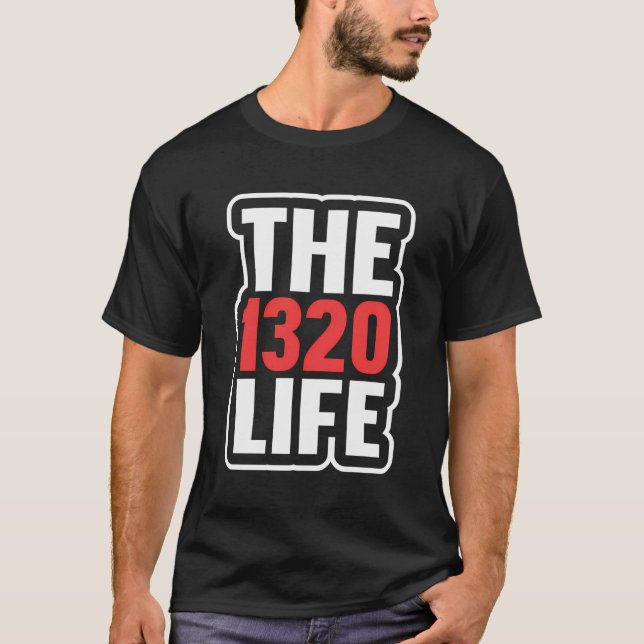 Camiseta La vida de 1320 (Anverso)