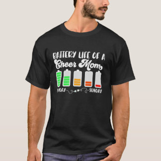 Camiseta La Vida De Batería De La Madre Alegre De Una Herma