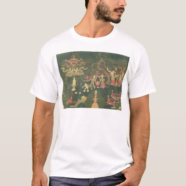 Camiseta La vida de Buda Shakyamuni (Anverso)