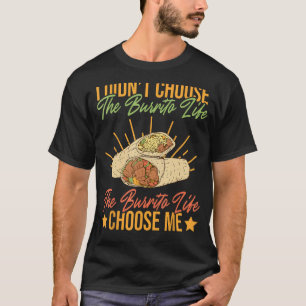 Camiseta La vida de burrito me elige el burrito mexicano