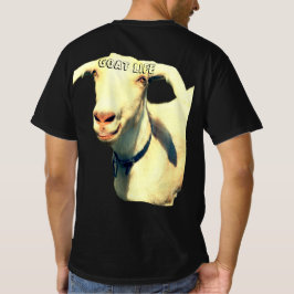 Camiseta La Vida de Cabra Gráfica Atrás Negrita