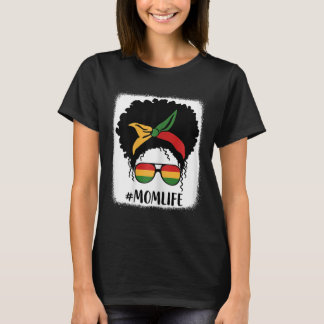 Camiseta La vida de la afroamericana madre de afroamericano