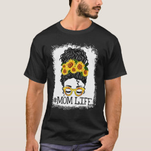 Camiseta La vida de la desordenada madre girasol de Bun bla