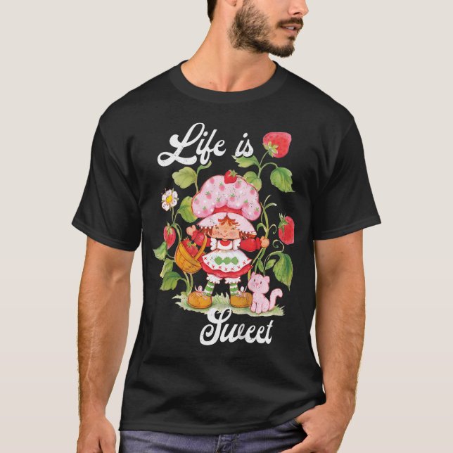 Camiseta La vida de la escasez de fresa es (Anverso)