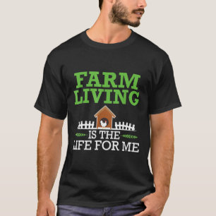 Camiseta La Vida De La Granja Agrícola De Agricultores De P