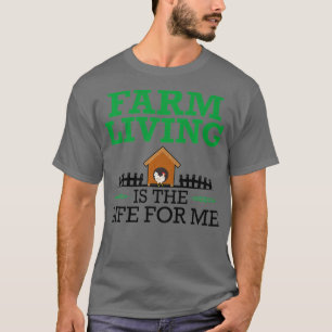Camiseta La vida de la granja agrícola de agricultores de p