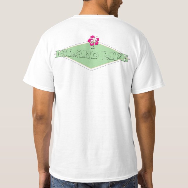 Camiseta La vida de la isla (Reverso)
