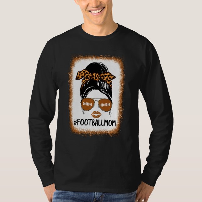 Camiseta La Vida De La Madre Del Fútbol Enamorada Con El Le (Anverso)