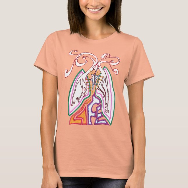 Camiseta La vida de la mujer (Anverso)