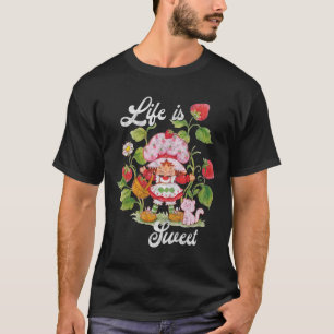 Camiseta La vida de la torta corta es el Jardín de Berry Du