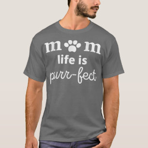 Camiseta La vida de las mamás es pura y divertida mamá ama 