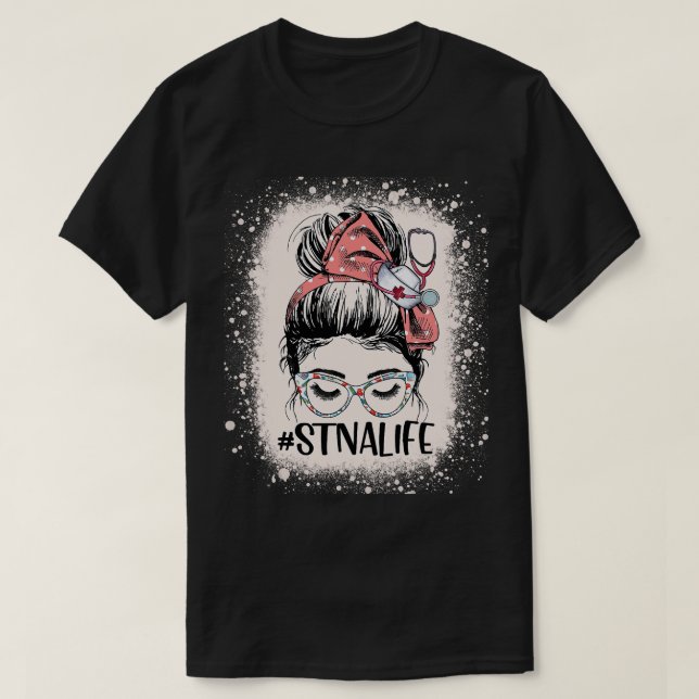 Camiseta La vida de las mujeres de STNA es divertida y deso (Diseño del anverso)