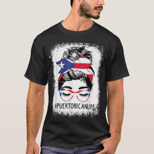 Camiseta La vida de las mujeres puertorriqueñas en Puerto R