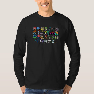 Camiseta La Vida De Los Alfabetos, Pero Tienen Profesiones