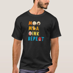 Camiseta La Vida De Los Animales De La Granja Diciendo Al A