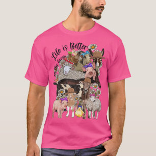 Camiseta La Vida De Los Animales Occidentales Es Mejor En L