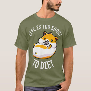 Camiseta La Vida De Los Camisas De Hamster Es Demasiado Cor