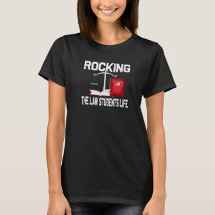 Camiseta La vida de los estudiantes de Derecho - Gracioso e