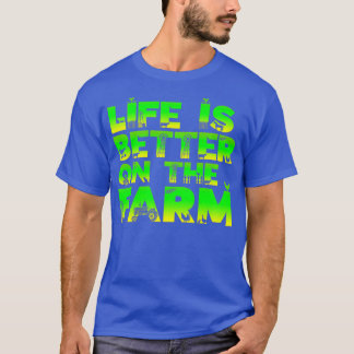 Camiseta La Vida De Los Hombres Es Mejor En Las Letras De A