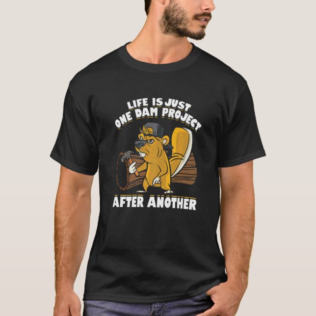 Camiseta La Vida De Los Hombres Es Sólo Un Proyecto De Repr (Anverso)