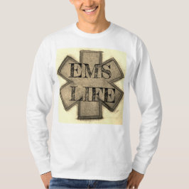 Camiseta La vida de los hombres Khaki EMS que caes nosotros