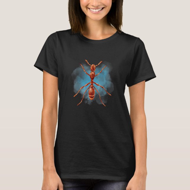 Camiseta La vida de los insectos de hormiga e invertebrados (Anverso)