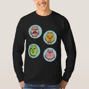 Camiseta La Vida De Los Memes De Un Animal Porcino