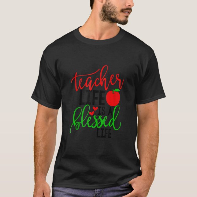 Camiseta La Vida De Los Profesores De Inhale inspiradores E (Anverso)