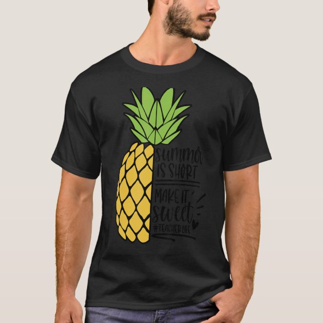 Camiseta La vida de los profesores de verano hace que sea d (Anverso)