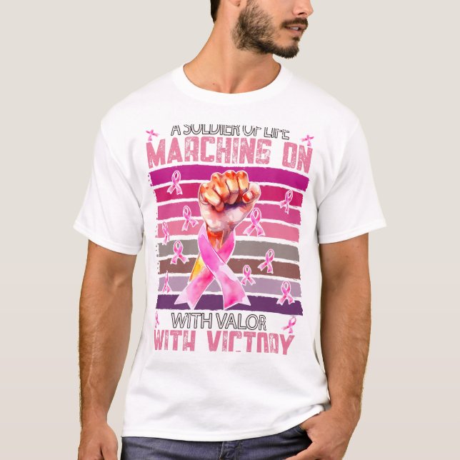 Camiseta La vida de los soldados Valor Superviviente de la  (Anverso)