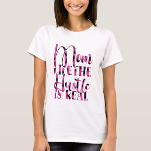 Camiseta La vida de mamá el ajetreo es real - Día de la Mad