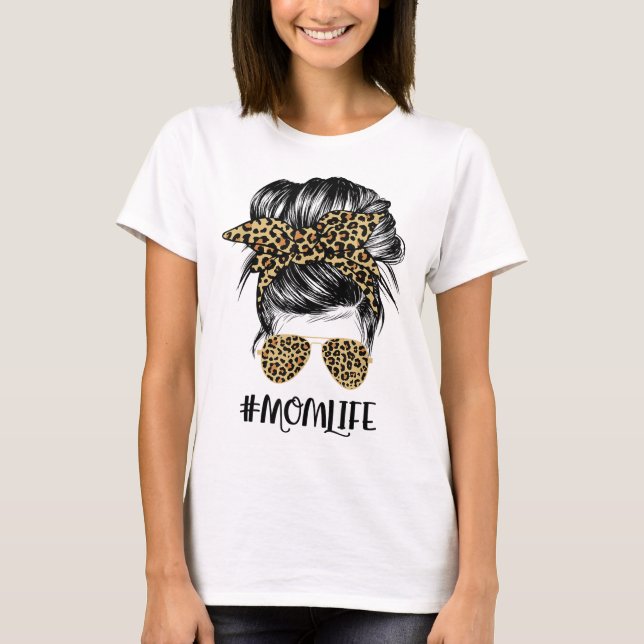 Camiseta La vida de mamá: El día de la madre (Anverso)