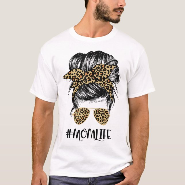 Camiseta La vida de mamá: El día de la madre (Anverso)