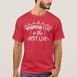 Camiseta La Vida De Mawmaw Es La Mejor Vida Floral De Moto