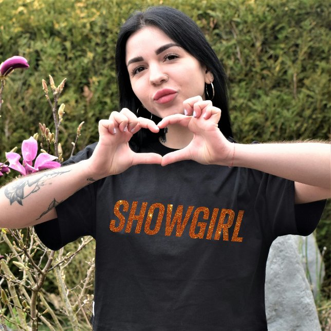 Camiseta La vida de moda de Showgirl de una hija (Subido por el creador)