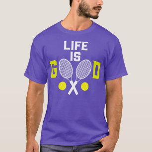 Camiseta La vida de tenis es divertida