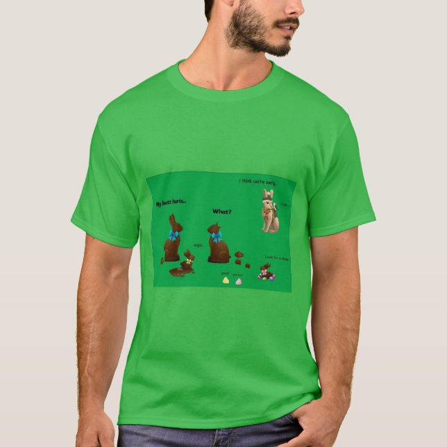 Camiseta La Vida De Un Conejo De Chocolate (Anverso)