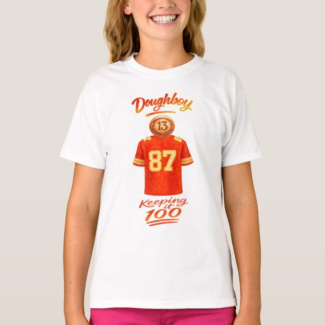 Camiseta La vida de un Doughboy manteniéndolo real (Anverso)