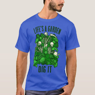Camiseta La Vida De Un Jardín Tirar Divertido Tejido Gracio