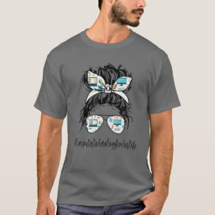 Camiseta La vida de un profesor de tecnología de la informá