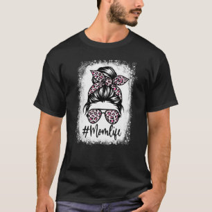 Camiseta La vida de una madre leopardo rosa le quitó import