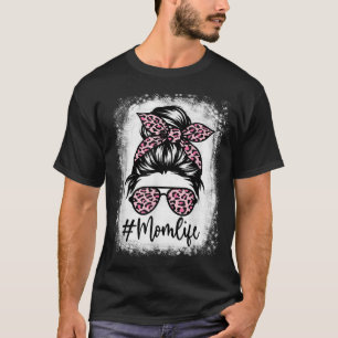 Camiseta La vida de una madre leopardo rosa le quitó vida a