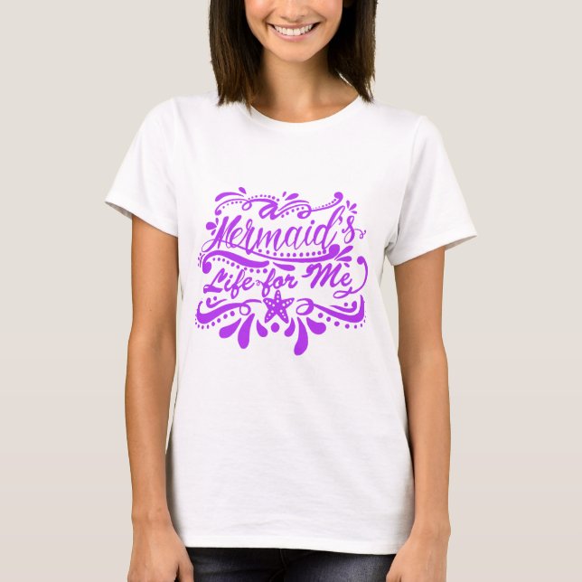 Camiseta La vida de una sirena para mí Starfish (Anverso)