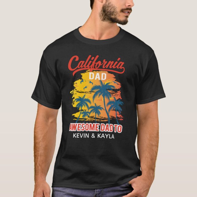 Camiseta La vida de verano en California es un impresionant (Anverso)